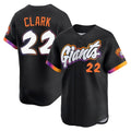 MATTH SF.Giants #22 Will Clark Player Black 2025 City Connect Home Limited Stitched Jerseys
