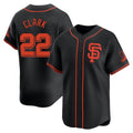 MATTH SF.Giants #22 Will Clark Player Black 2026 Home Limited Stitched Jerseys