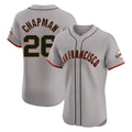 MATTH SF.Giants #26 Matt Chapman Player Gray Home Limited Elite Stitched Jerseys