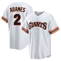 MATTH SF.Giants #2 Willy Adames Player White Home Game Stitched Jerseys