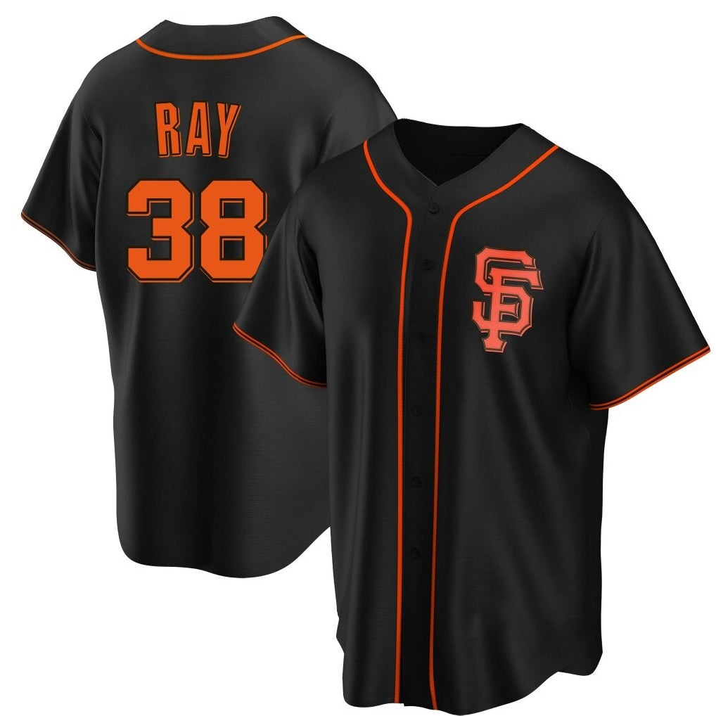 MATTH SF.Giants #38 Robbie Ray Player  Black 2026 Home Game Stitched Jerseys