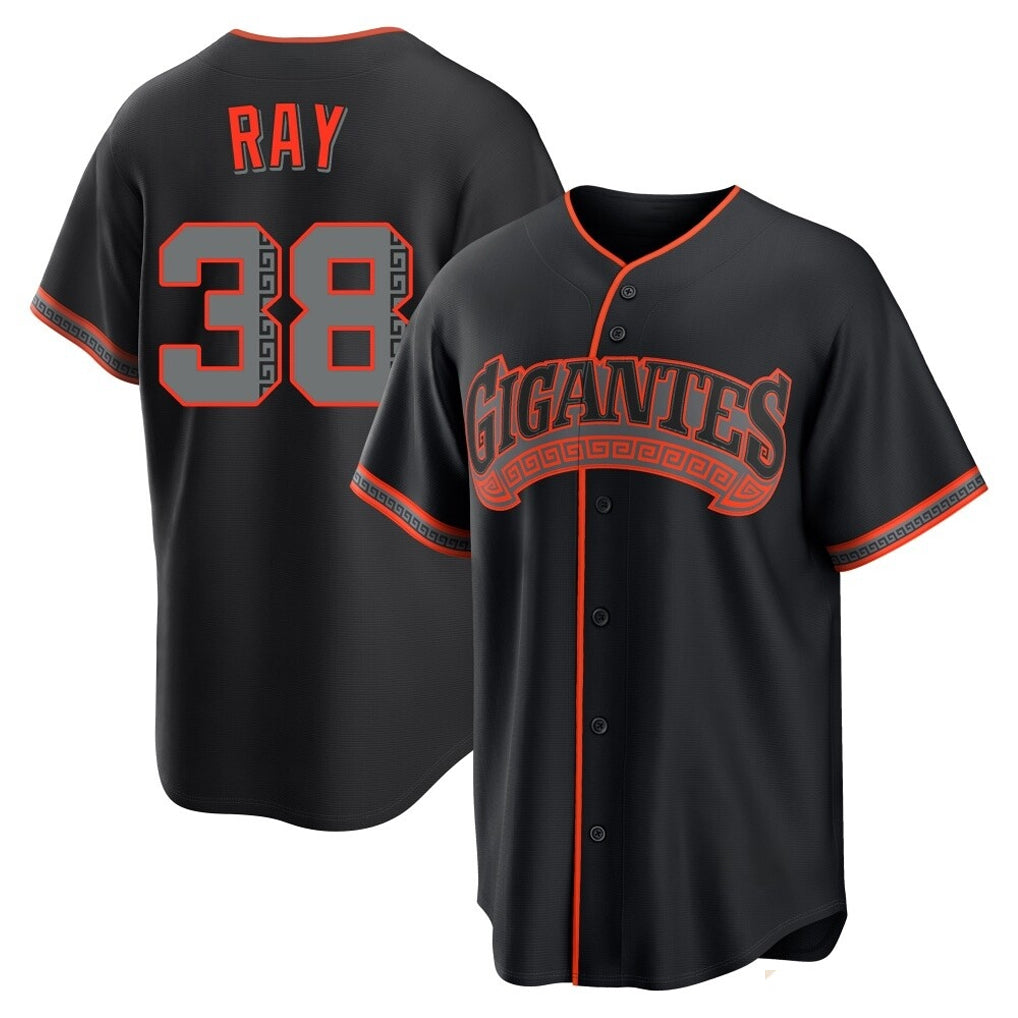 MATTH SF.Giants #38 Robbie Ray Player Black Alternate Limited Stitched Jerseys
