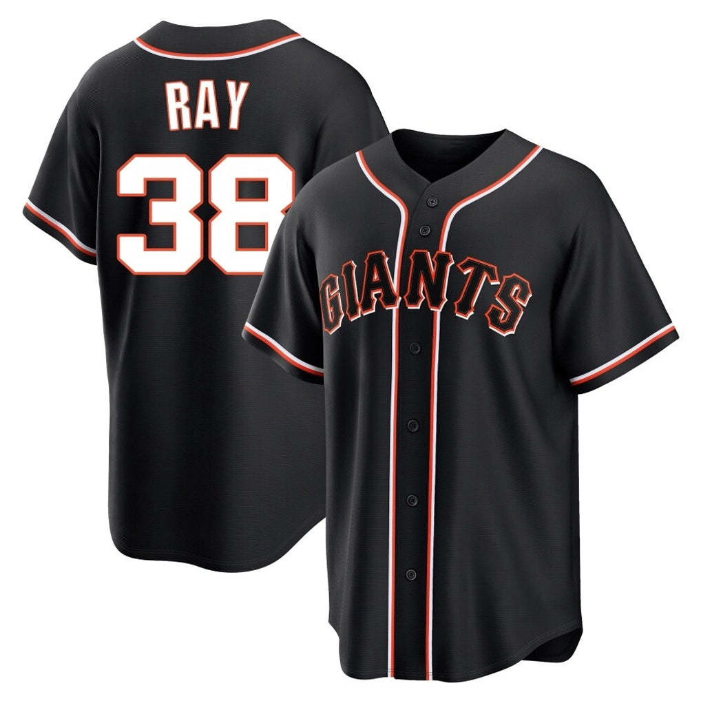 MATTH SF.Giants #38 Robbie Ray Player Black Fashion Out Home Limited Stitched Jerseys