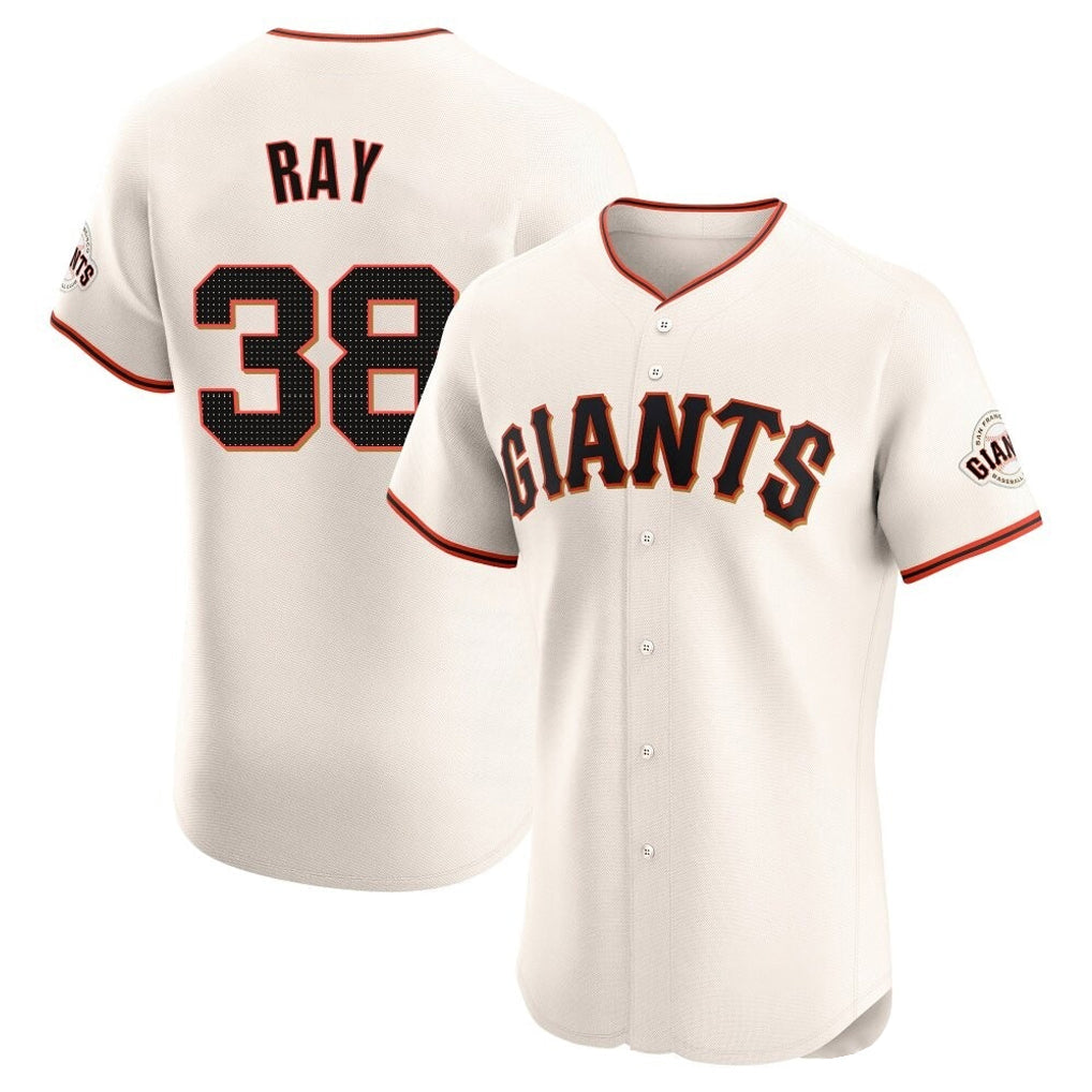 MATTH SF.Giants #38 Robbie Ray Player Cream Home Limited Elite Stitched Jerseys