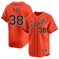 MATTH SF.Giants #38 Robbie Ray Player Orange Home Limited Stitched Jerseys