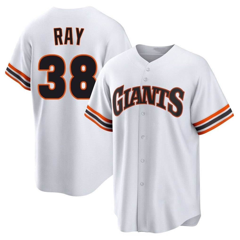 MATTH SF.Giants #38 Robbie Ray Player White Home Game Stitched Jerseys