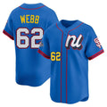 MATTH SF.Giants #62 Logan Webb Player Blue National League All-Star Edition Limited Stitched Jerseys