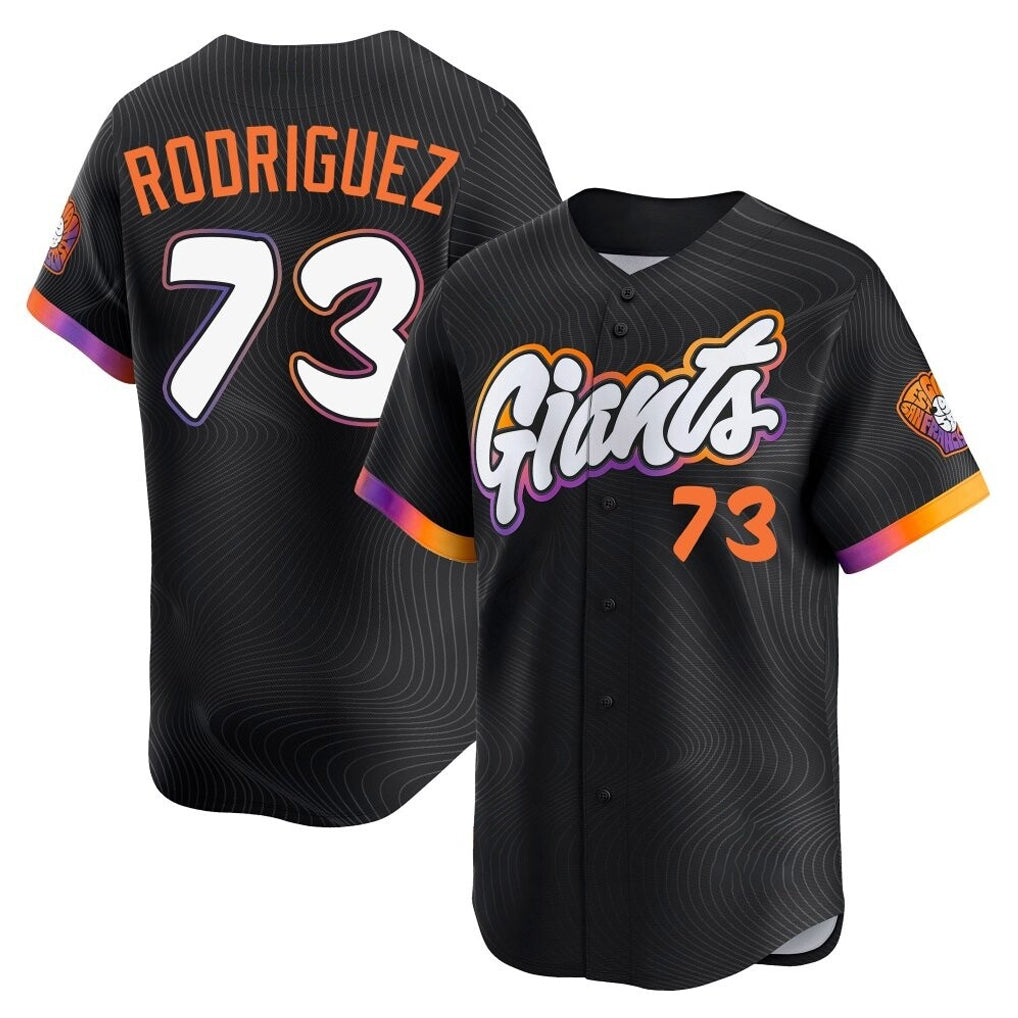 MATTH SF.Giants #73 Randy Rodriguez Player Black City Connect Home Limited Stitched Jerseys