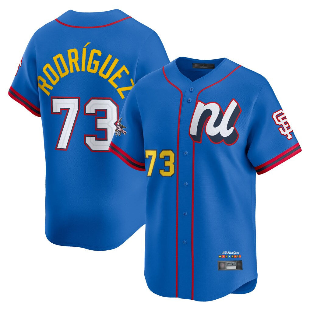 MATTH SF.Giants #73 Randy Rodriguez Player Blue National League All-Star Edition Limited Stitched Jerseys