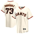 MATTH SF.Giants #73 Randy Rodriguez Player Cream Home Game Stitched Jerseys