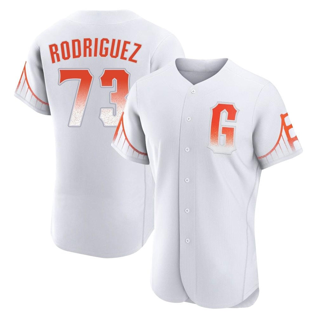 MATTH SF.Giants #73 Randy Rodriguez Player White City Connect Home Limited Elite Stitched Jerseys