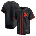 MATTH SF.Giants Blank Player Black 2026 Home Limited Stitched Jerseys