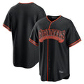 MATTH SF.Giants Blank Player Black Alternate Limited Stitched Jerseys