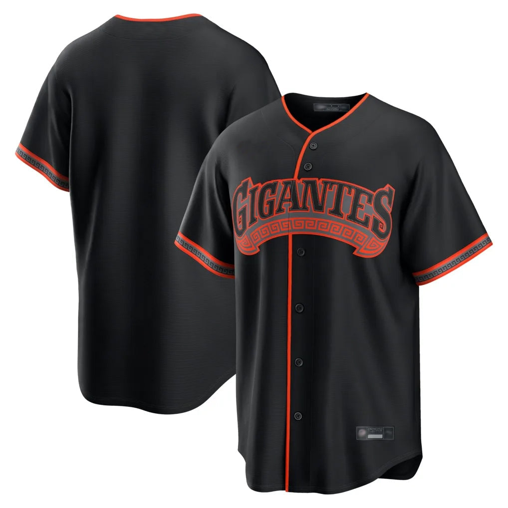 MATTH SF.Giants Blank Player Black Alternate Limited Stitched Jerseys