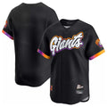 MATTH SF.Giants Blank Player Black City Connect Limited Vapor Stitched Jerseys