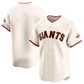 MATTH SF.Giants ## Giants Blank Player Cream Home Limited Stitched Jerseys