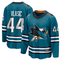 MATTH S.Jose Sharks #44 Marc-Edouard Vlasic Teal Home Breakaway Player Jerseys