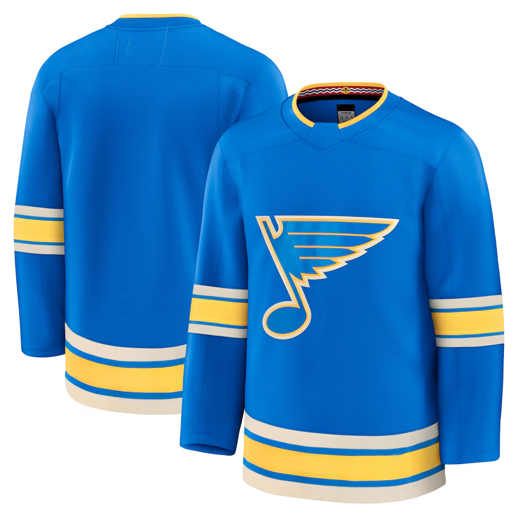 MATTH St.L.Blues Blue Alternate Premium Jerseys
