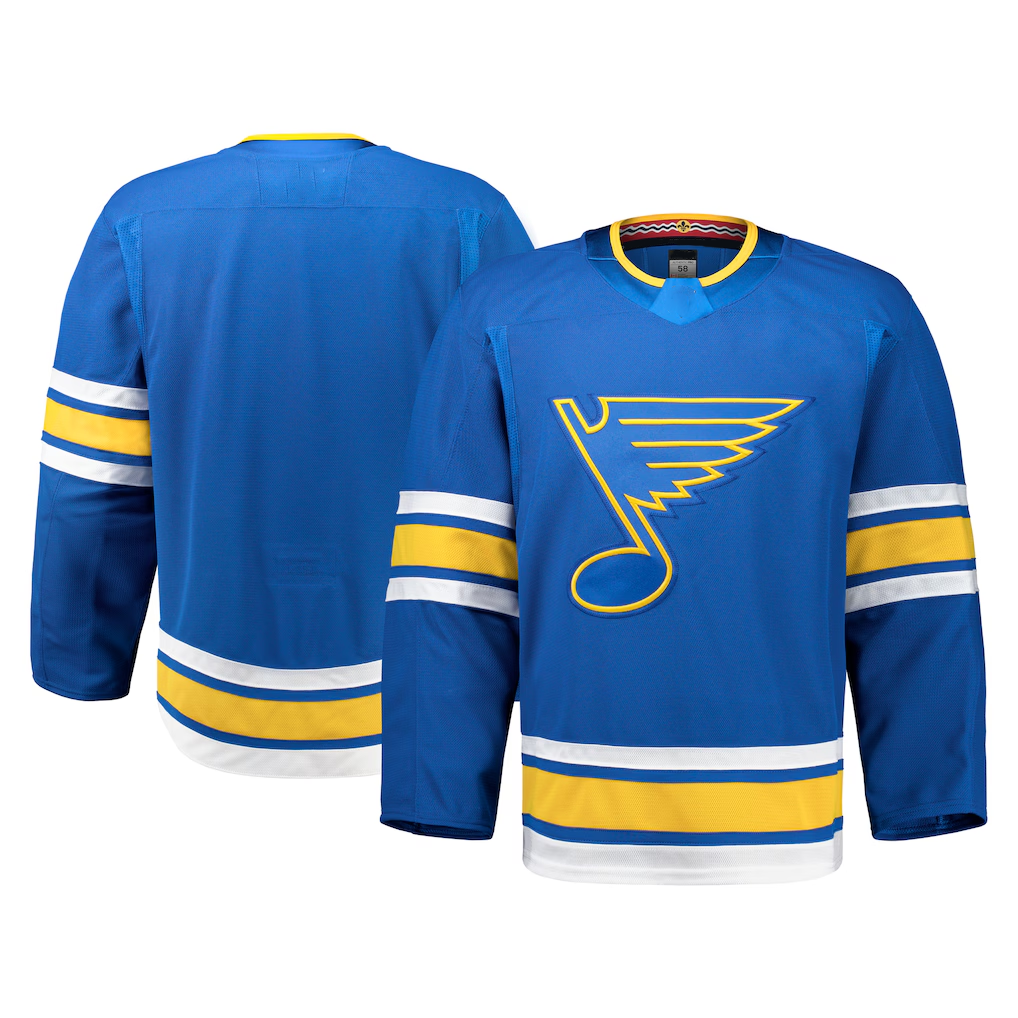 MATTH St.L.Blues Blue Home Authentic Pro Jerseys