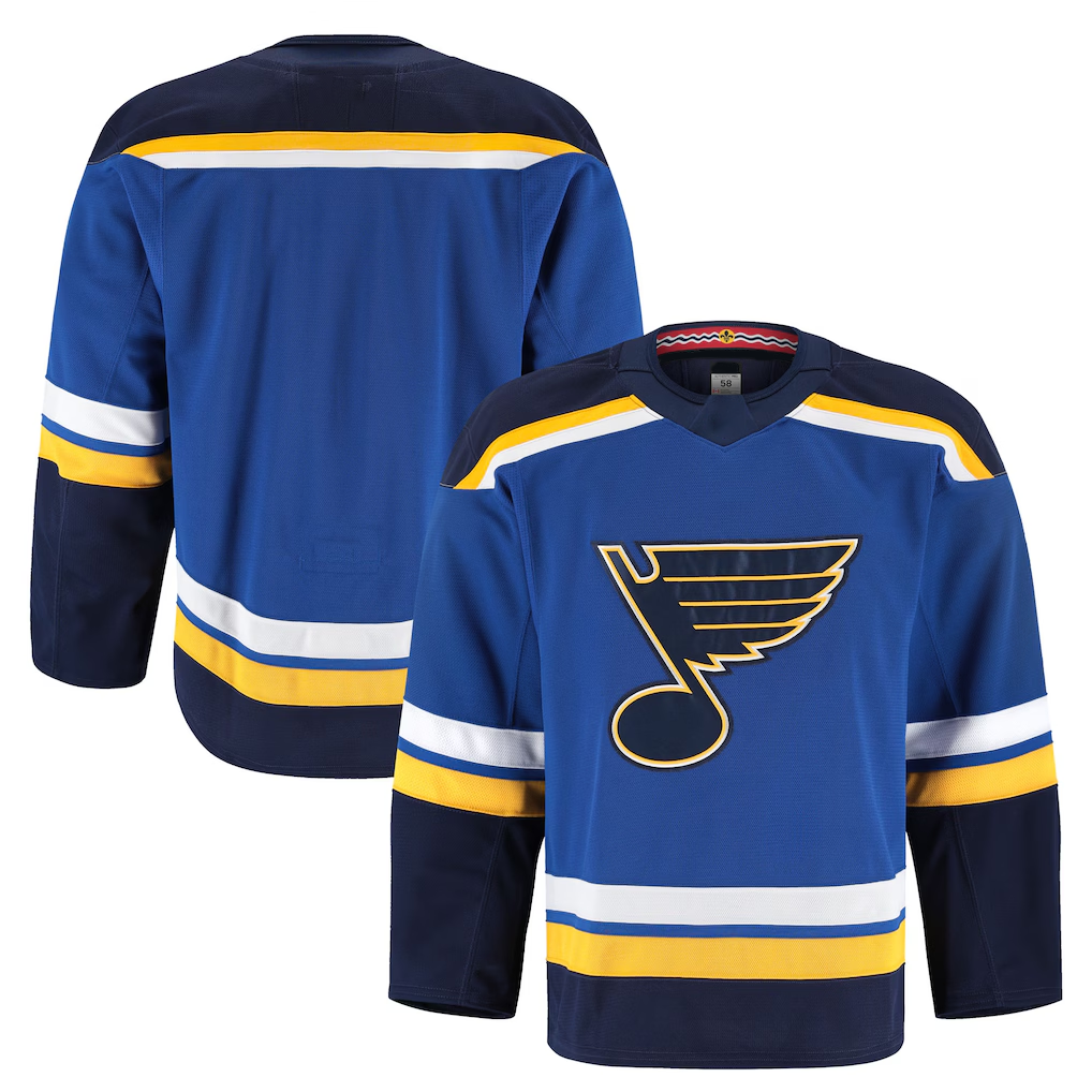 MATTH St.L.Blues Blue Home Authentic Pro Jerseys