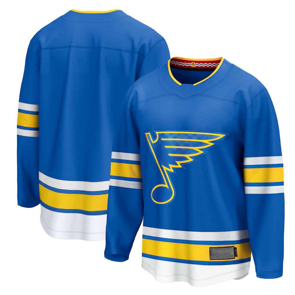 MATTH St.L.Blues Blue Home Breakaway Jerseys