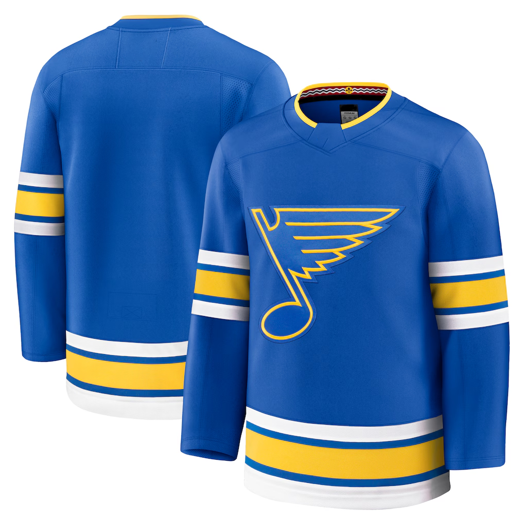 MATTH St.L.Blues Blue Home Premium Jerseys