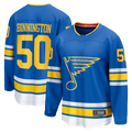 MATTH St.L.Blues #50 Jordan Binnington Blue Home Breakaway Jerseys