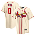 MATTH St. Louis Cardinals #0 Masyn Winn Player Cream Home Game Stitched Jerseys