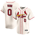 MATTH St. Louis Cardinals #0 Masyn Winn Player Cream Home Limited Stitched Jerseys