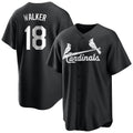 MATTH St. Louis Cardinals #18 Jordan Walker Player Black City Connect Home Limited Stitched Jerseys