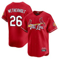 MATTH St. Louis Cardinals #26 JJ Wetherholt Player Red City Connect Limited Stitched Jerseys