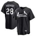 MATTH St. Louis Cardinals #28 Nolan Arenado Player Black City Connect Home Limited Stitched Jerseys