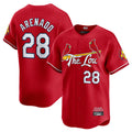 MATTH St. Louis Cardinals #28 Nolan Arenado Player Red City Connect Limited Stitched Jerseys
