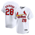 MATTH St. Louis Cardinals #28 Nolan Arenado Player White Home Limited Stitched Jerseys