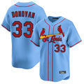 MATTH St. Louis Cardinals #33 Brendan Donovan Player Light Blue Home Limited Stitched Jerseys