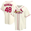 MATTH St. Louis Cardinals #48 Ivan Herrera Player Cream Home Game Stitched Jerseys