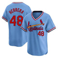 MATTH St. Louis Cardinals #48 Ivan Herrera Player Light Blue City Connect Home T-shirt Stitched Jerseys
