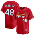MATTH St. Louis Cardinals #48 Ivan Herrera Player Red City Connect Limited Stitched Jerseys