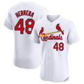 MATTH St. Louis Cardinals #48 Ivan Herrera Player White Home Limited Elite Stitched Jerseys