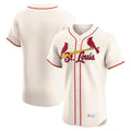 MATTH St. Louis Cardinals Blank Player Cream Home Limited Elite Stitched Jerseys