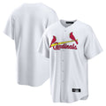 MATTH St. Louis Cardinals Blank Player White Home Game Stitched Jerseys