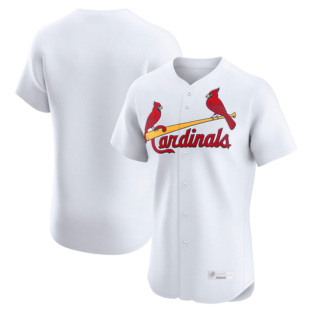 MATTH St. Louis Cardinals Blank Player White Home Limited Elite Stitched Jerseys