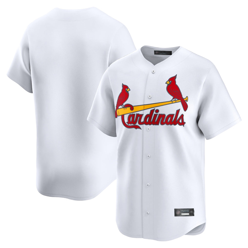 MATTH St. Louis Cardinals Blank Player White Home Limited Stitched Jerseys