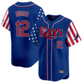 MATTH TB.Rays #12 Wade Boggs Player Royal 2025 Independence Day Vapor Premier Limited Stitched Jerseys