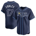 MATTH TB.Rays #17 Jake Fraley Player Navy Home Limited Stitched Jerseys