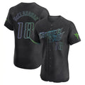 MATTH TB.Rays #18 Shane McClanahan Player Black City Connect Home Limited Elite Stitched Jerseys
