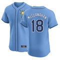 MATTH TB.Rays #18 Shane McClanahan Player Light Blue Home Limited Stitched Jerseys