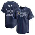 MATTH TB.Rays #22 Griffin Jax Player Navy Home Limited Stitched Jerseys