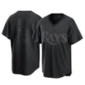 MATTH TB.Rays #2 Yandy Diaz Player Black Home Game Stitched Jerseys