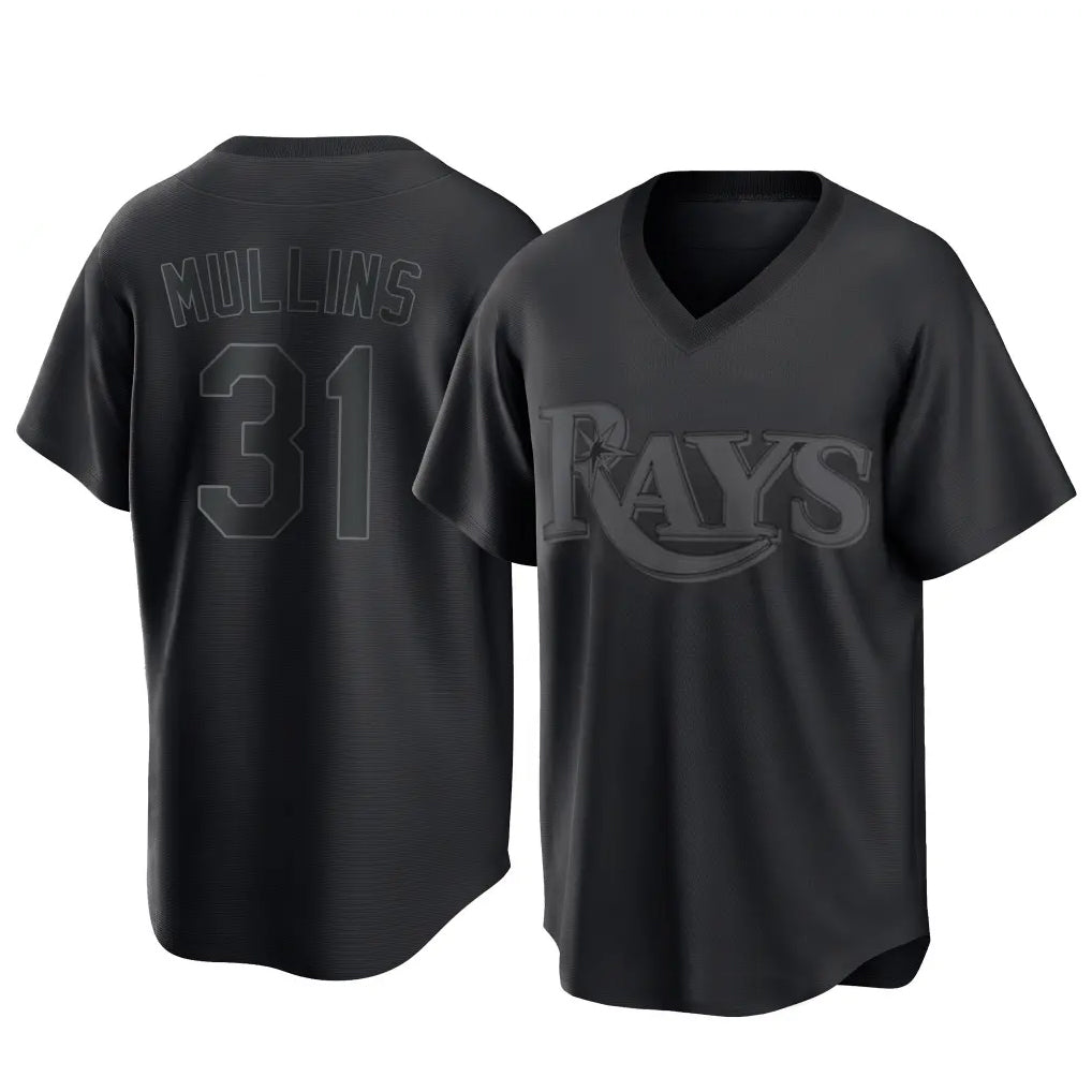 MATTH TB.Rays #31 Cedric Mullins Player Black Home Game Stitched Jerseys